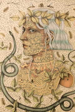 „Veritas, Omnia, Vincit“, Figurative, politische Kommentar, Steinlithographie