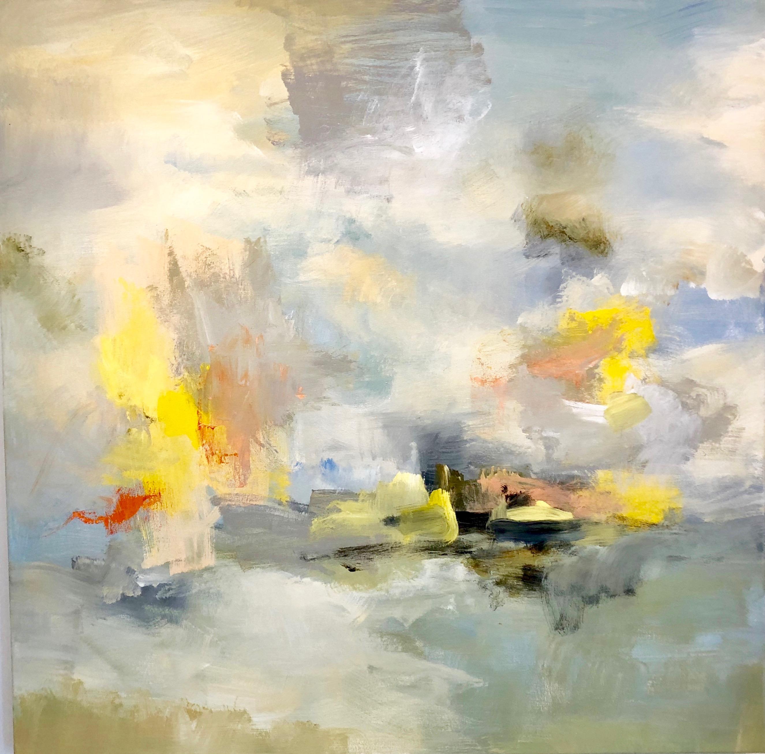 Kathy Buist Abstract Painting - Light Midday