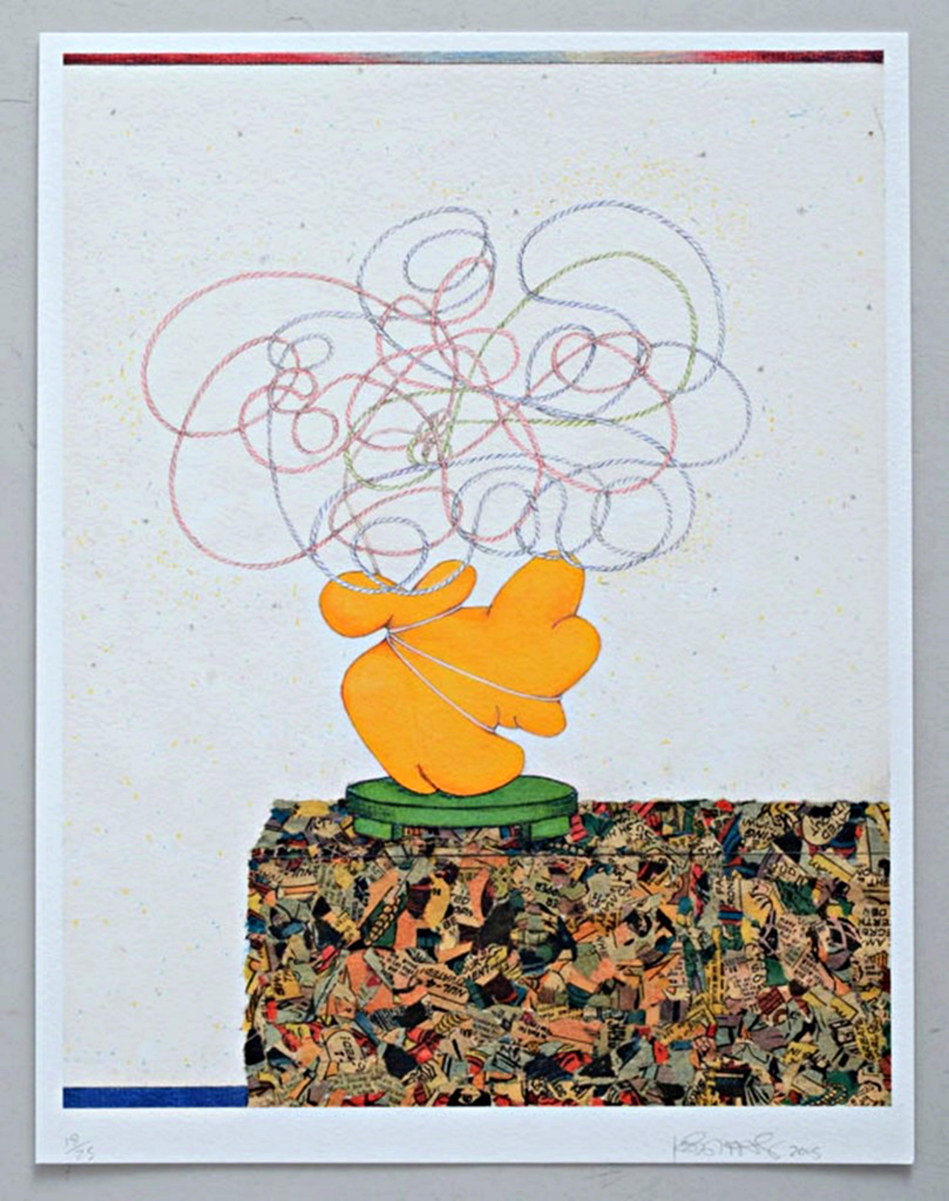 Abstract Print Kathy Butterly - Impression sans titre d'un objet for Objects for Objects abstrait, tirée du Portfolio de l'école de la Terre