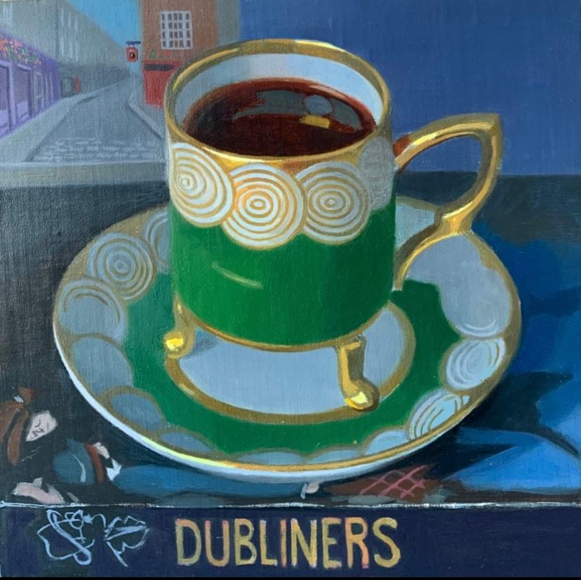 Kathy Coe Still-Life Painting – Dubliner