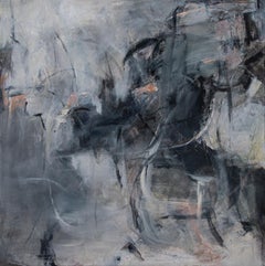 Beyond the Cloudy Sky (acrylic on canvas 30" x 30")