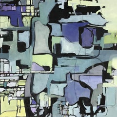 Quartieri (olio su tela 24 "x 24")