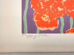 Kathy McCall (Siglo XX) Serigrafía, Gala de la Amapola, Ed. 1/10, 1987