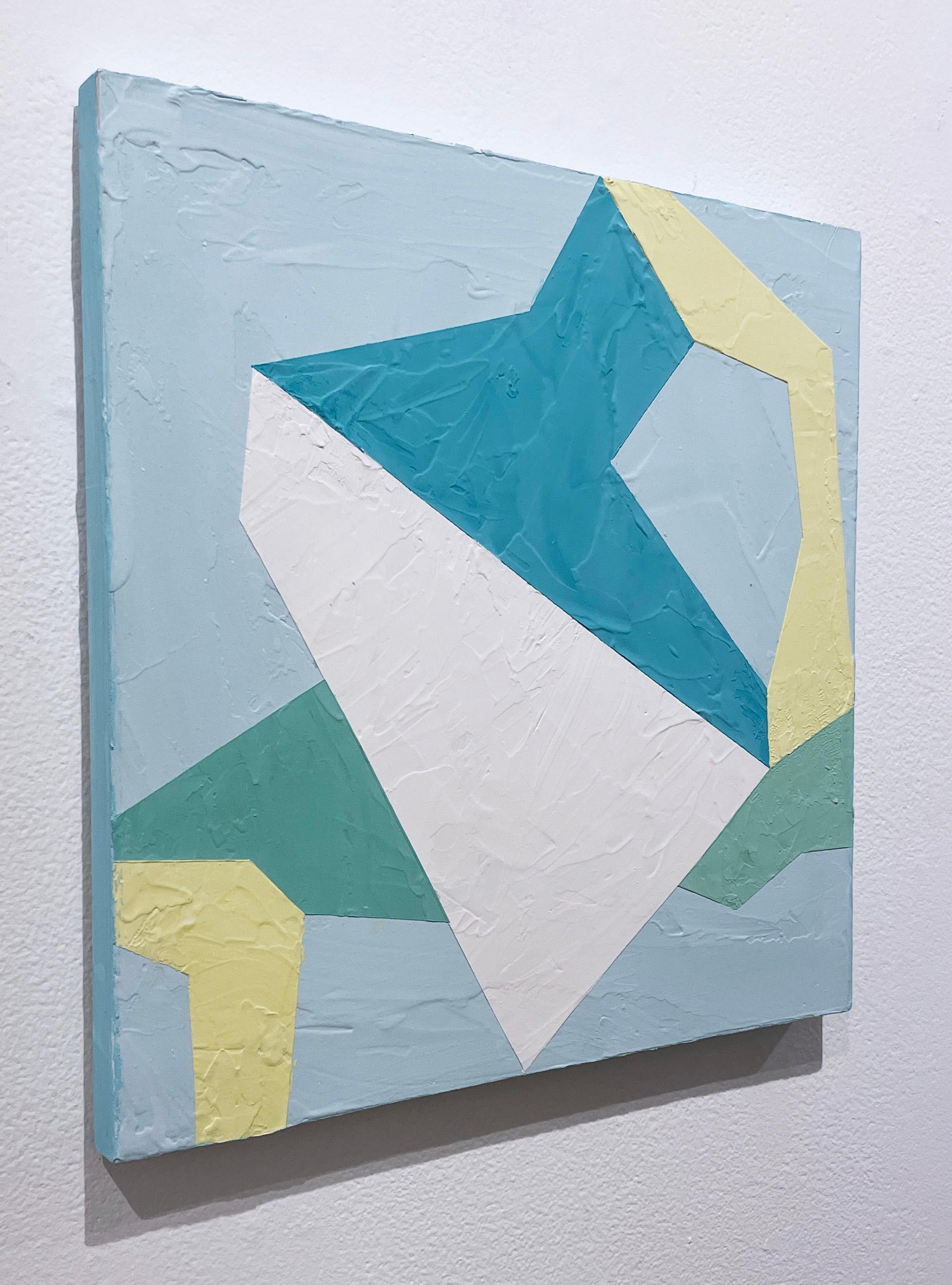 Verbindungen IV (Geometrische Abstraktion), Painting, von Kati Vilim