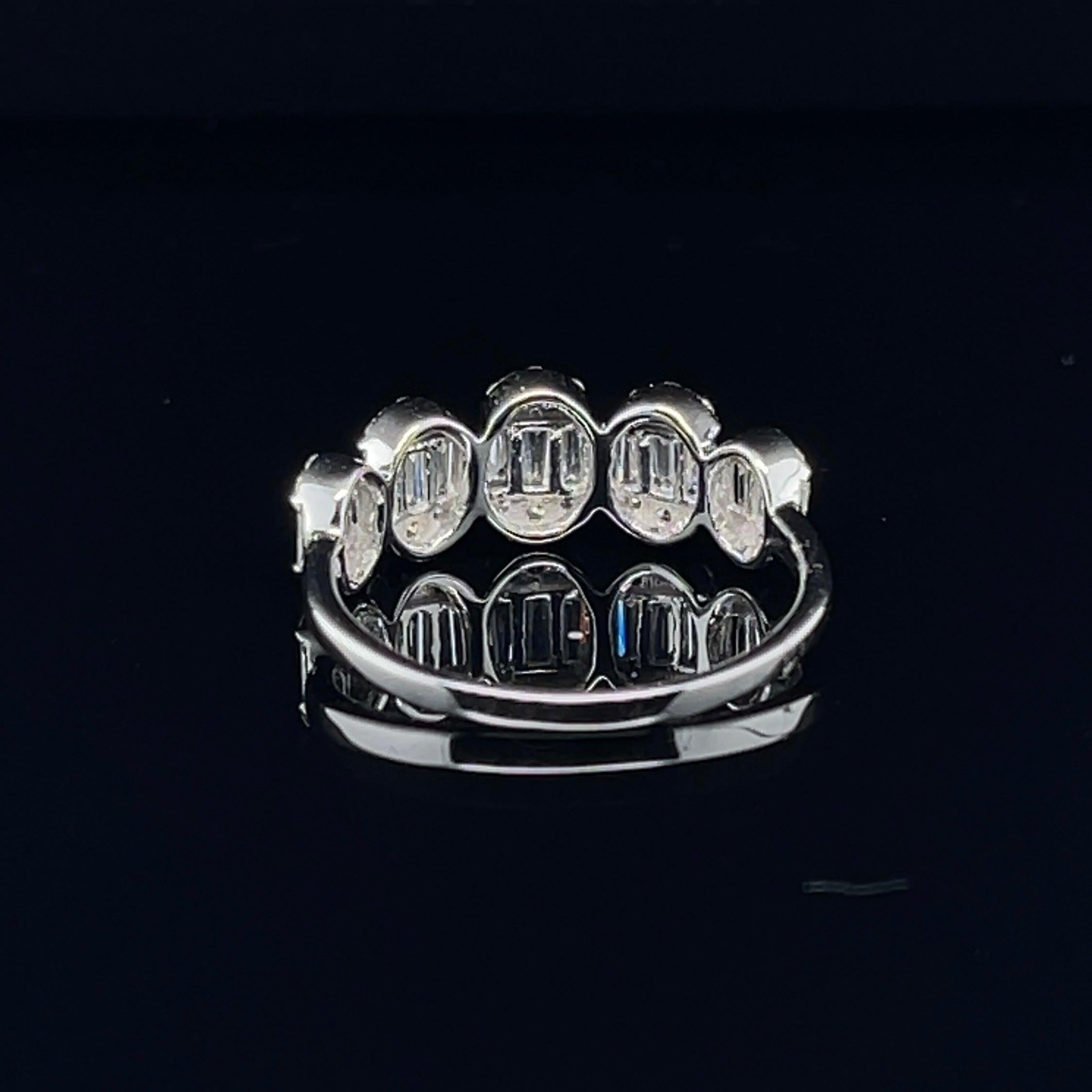 Women's 'Katie' 18CT White Gold Diamond Ring For Sale