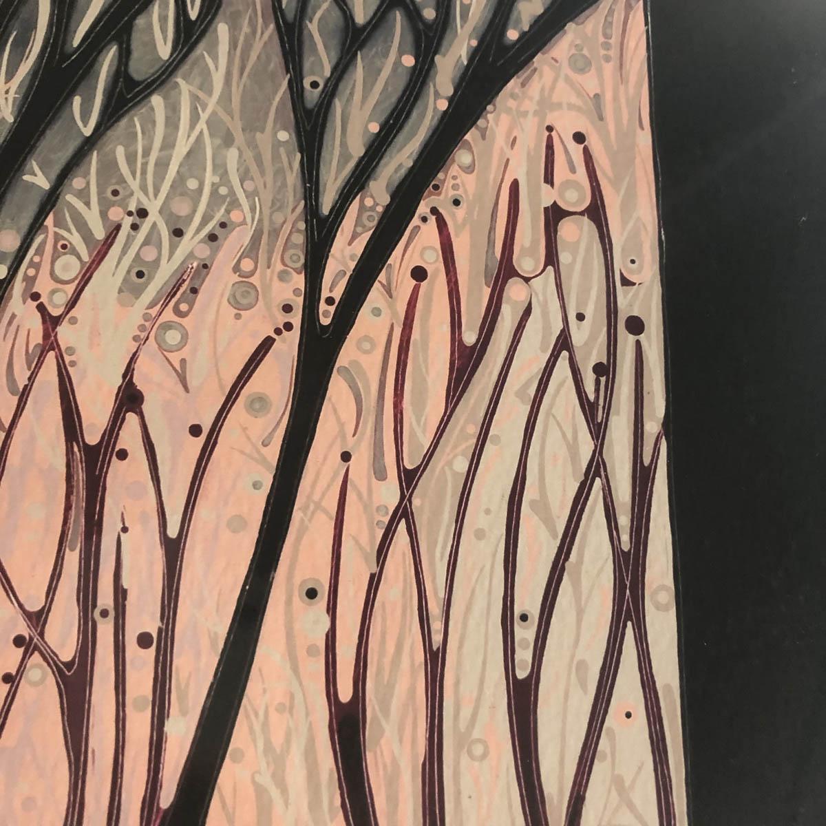 Katie Allen Fox Hill Stampa giclée in edizione limitata, Arte astratta del paesaggio e della natura in vendita 7