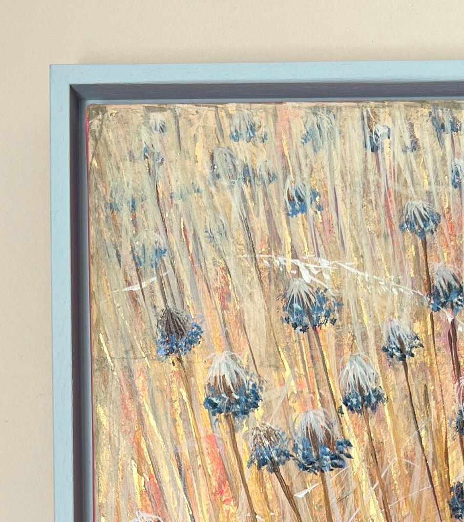 Autumn Dream - Landscape, flowers, nature, countryside - Painting by Katie Brent