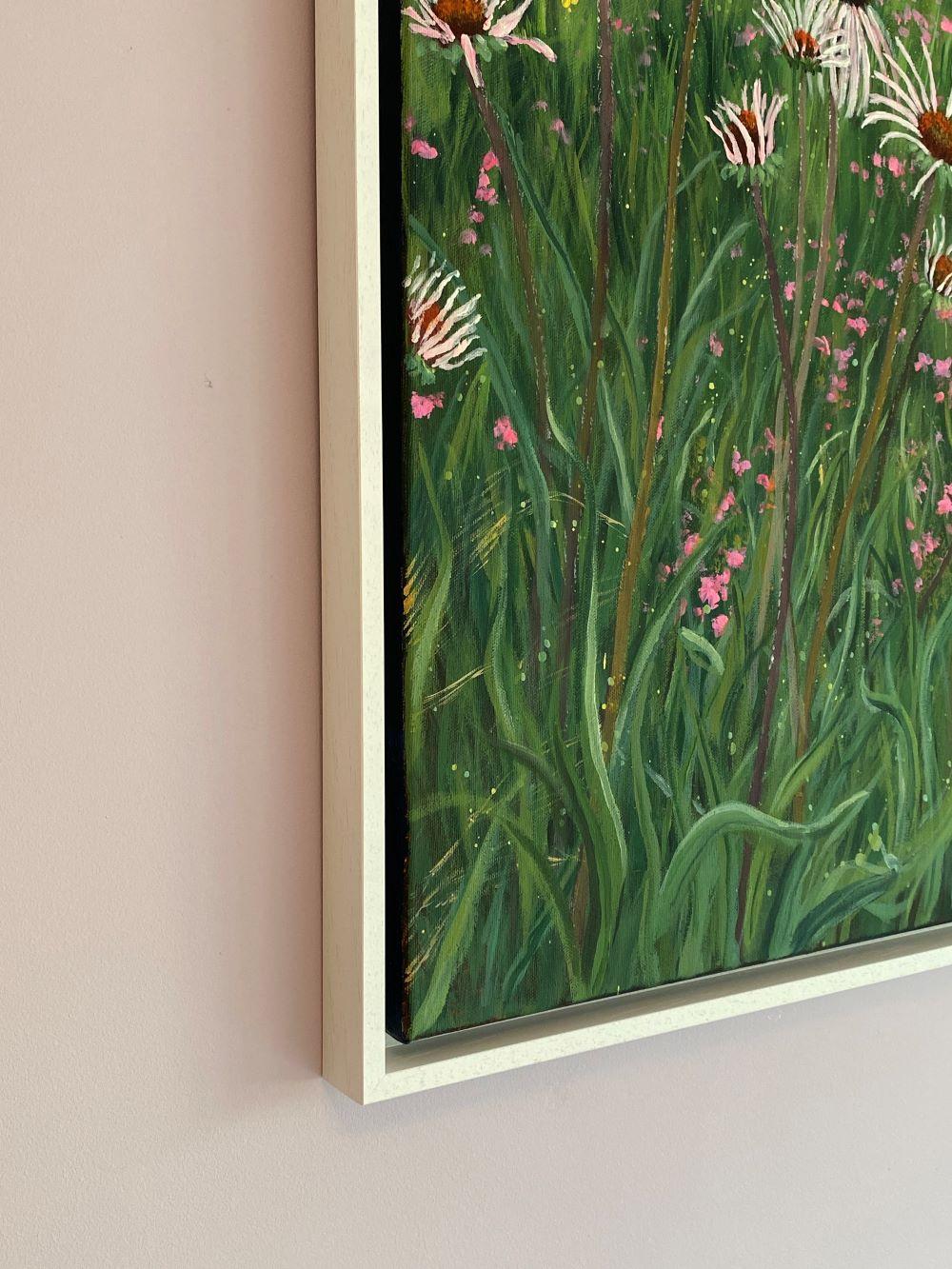June Glory - Landscape, flowers, nature, countryside - Painting by Katie Brent