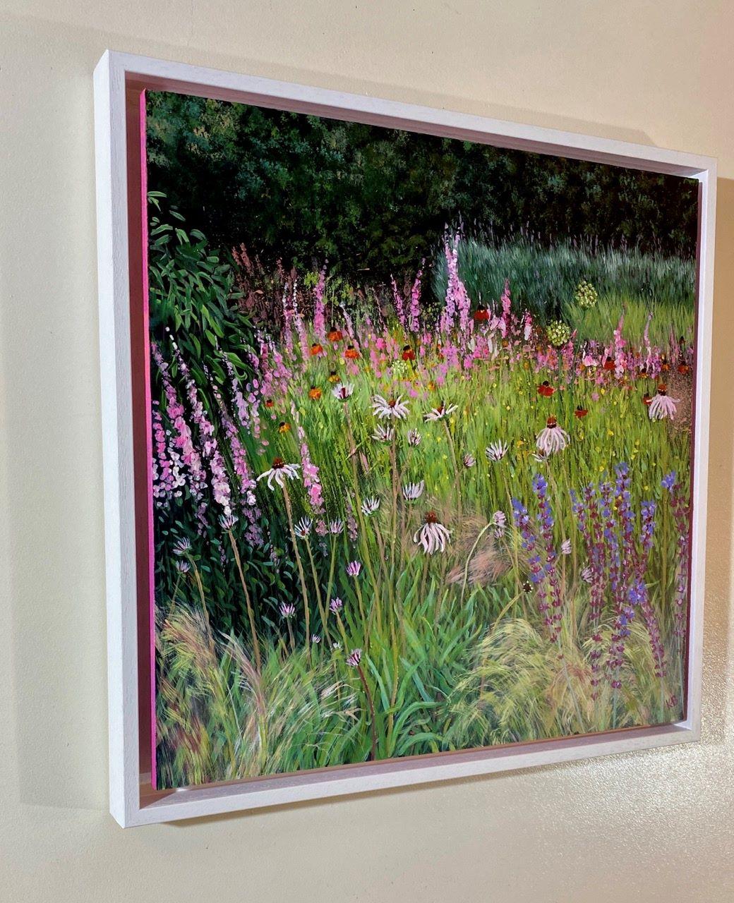 Prato d'estate - Paesaggio, fiori, Nature, campagna - Painting di Katie Brent
