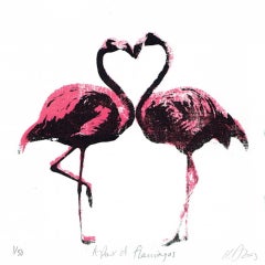 A Pair Of Animals Triptych, Katie Edwards, Limited Edition Prints, Animal Art