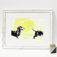 Chasing your tail By Katie Edwards sausage dog