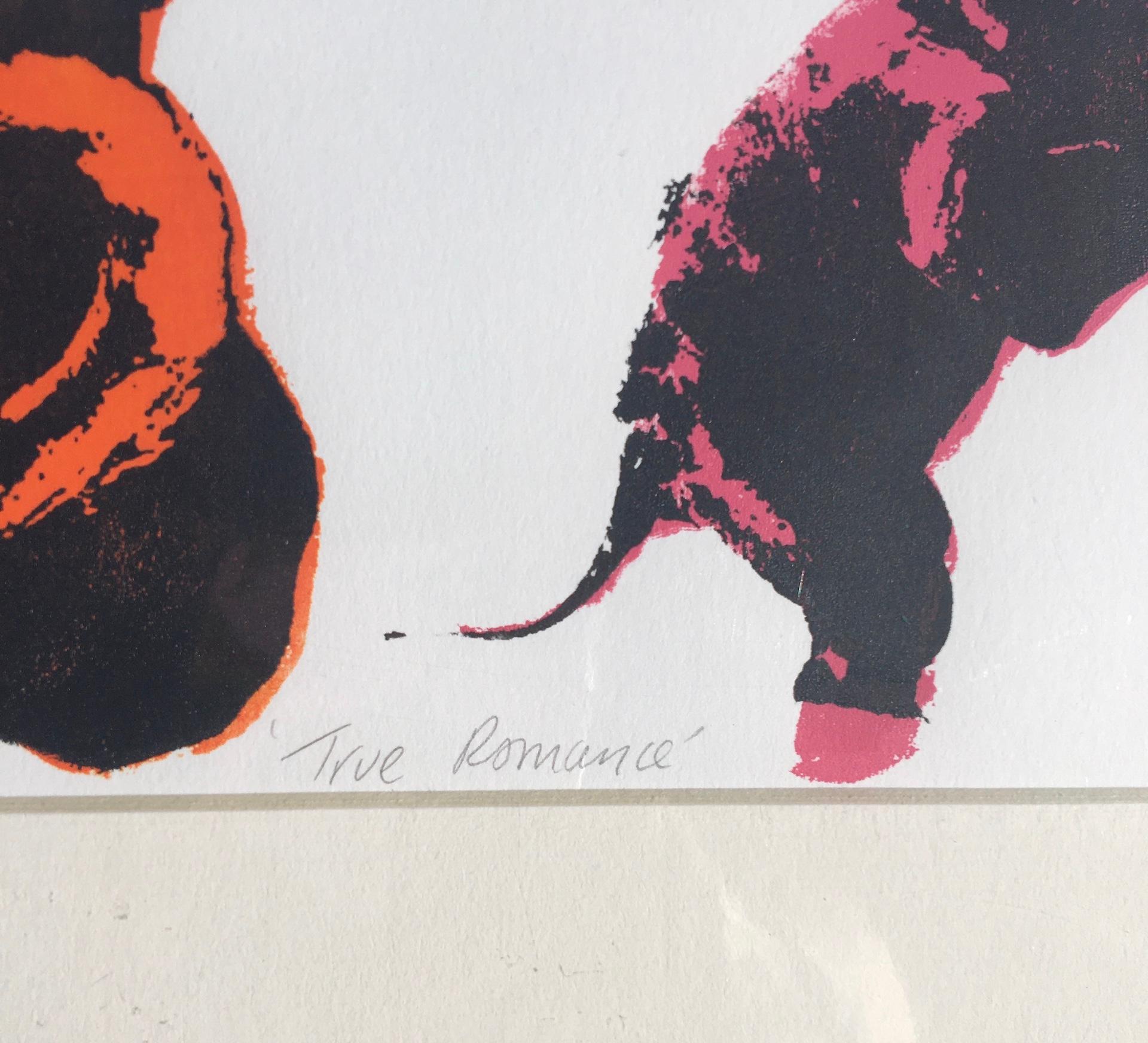 Katie Edwards
True Romance
Limited Edition Print
Screen Print
Sold Unframed
(Please note that in situ images are purely an indication of how a piece may look).

True Romance by Katie Edwards- created in 2015 for a special Valentine’s Art Exhibition,