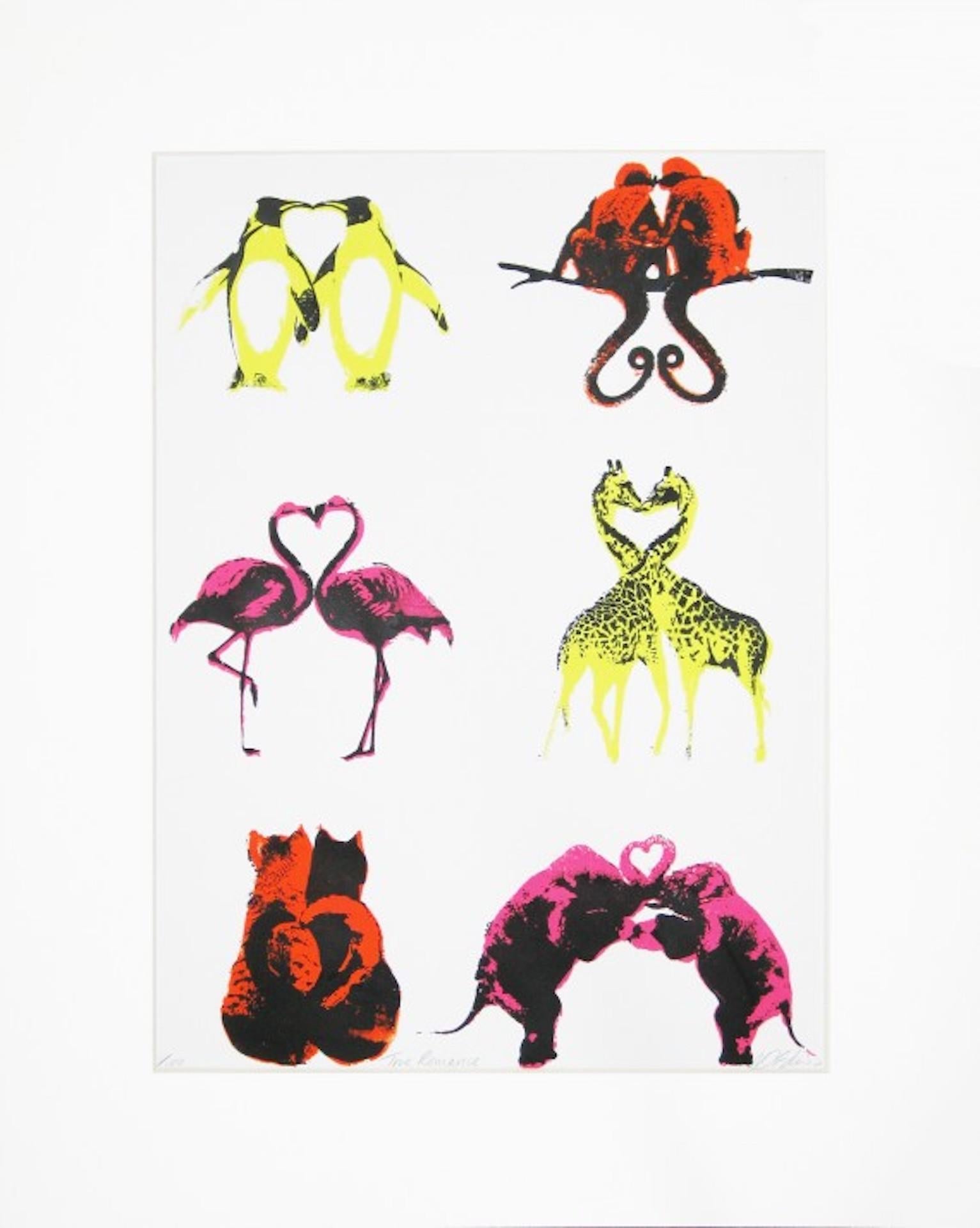 Katie Edwards, True Romance, Arte contemporanea, Arte da regalo, Arte animale