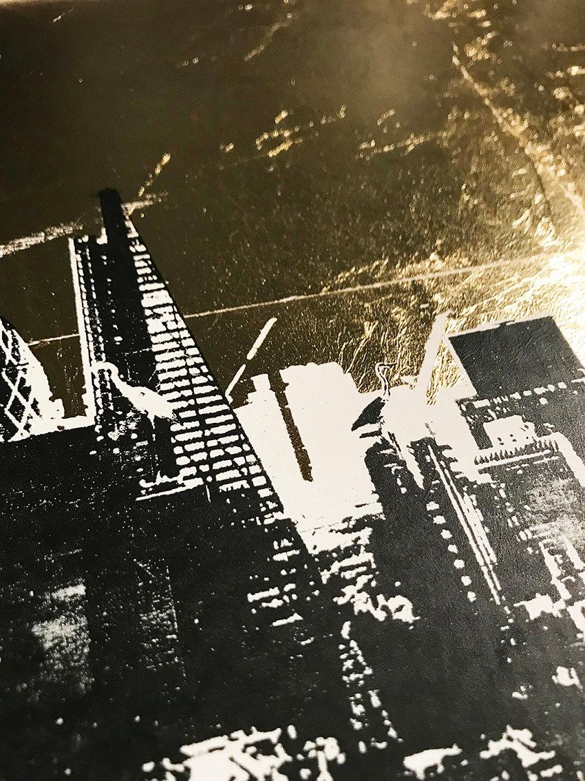 Oro de Londres - Print de Katie Edwards