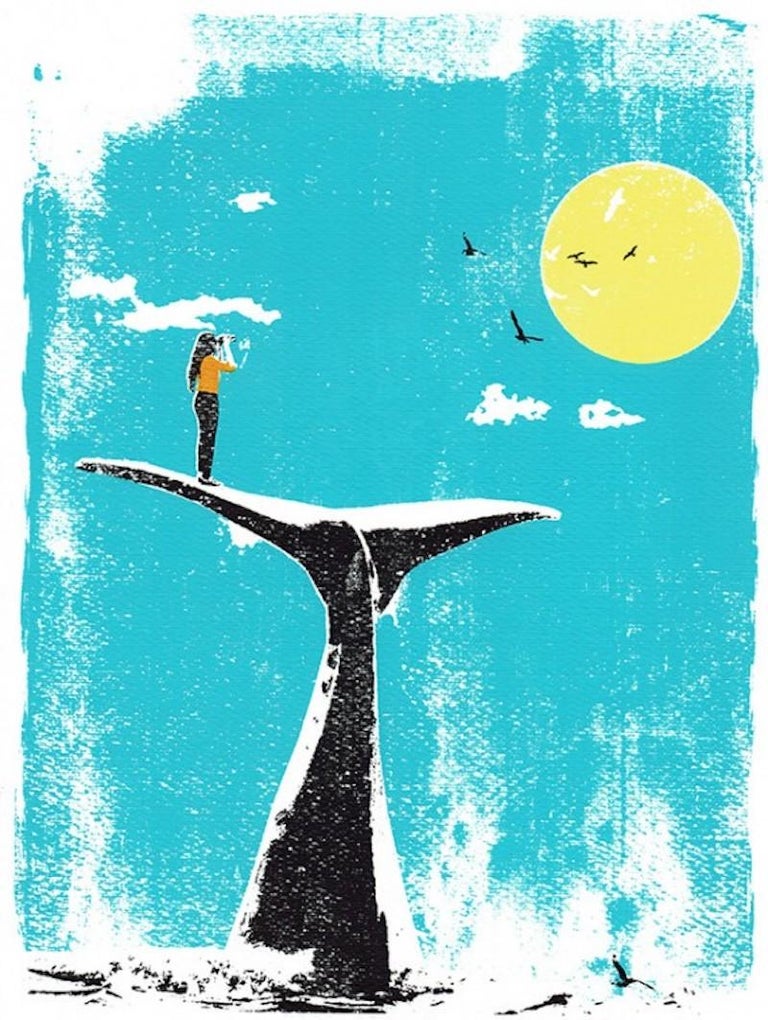 Katie Edwards Whale Whisperer, Limited edition, animal print