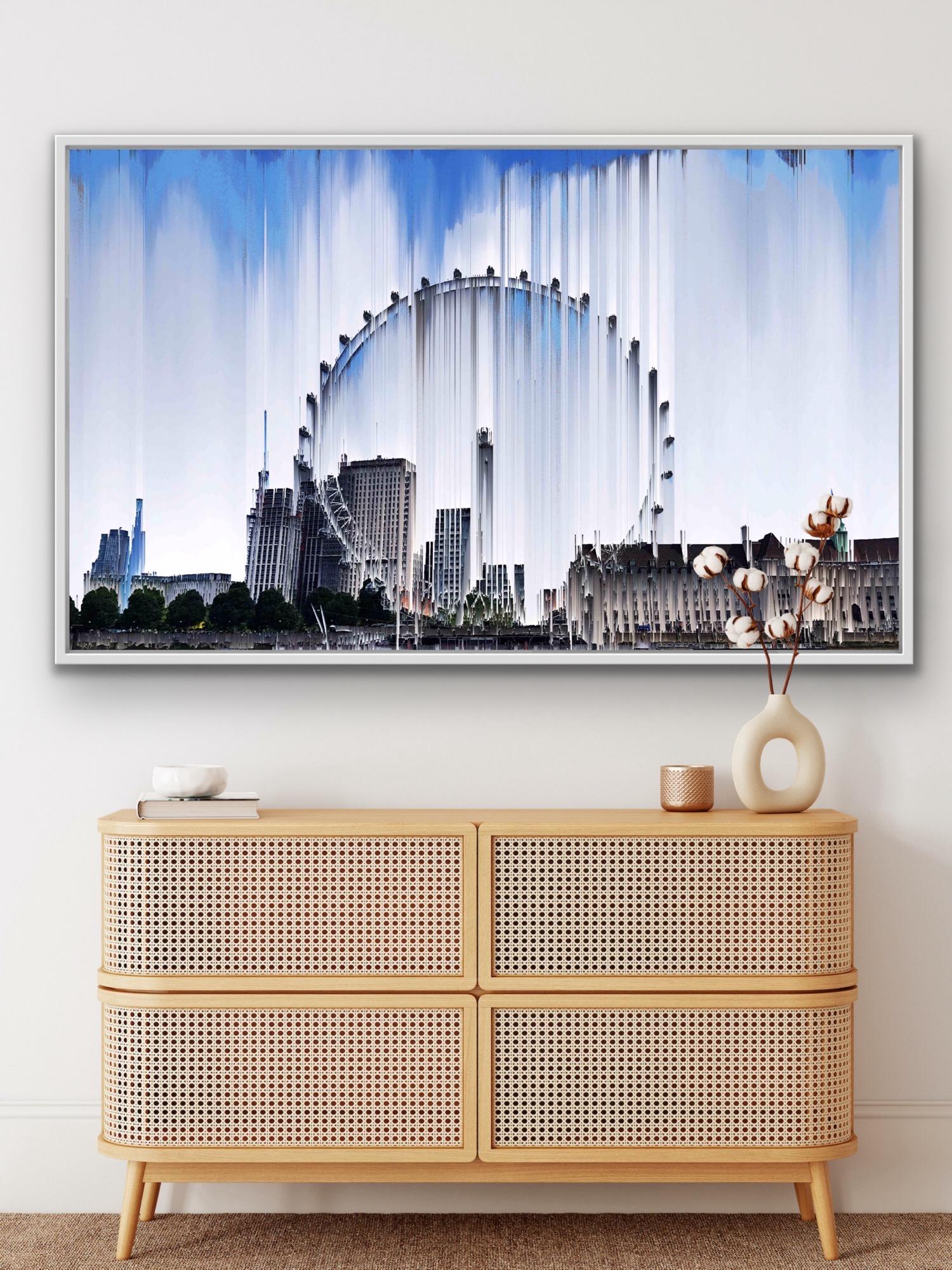 London Eye, grande impression aluminium en vente 3