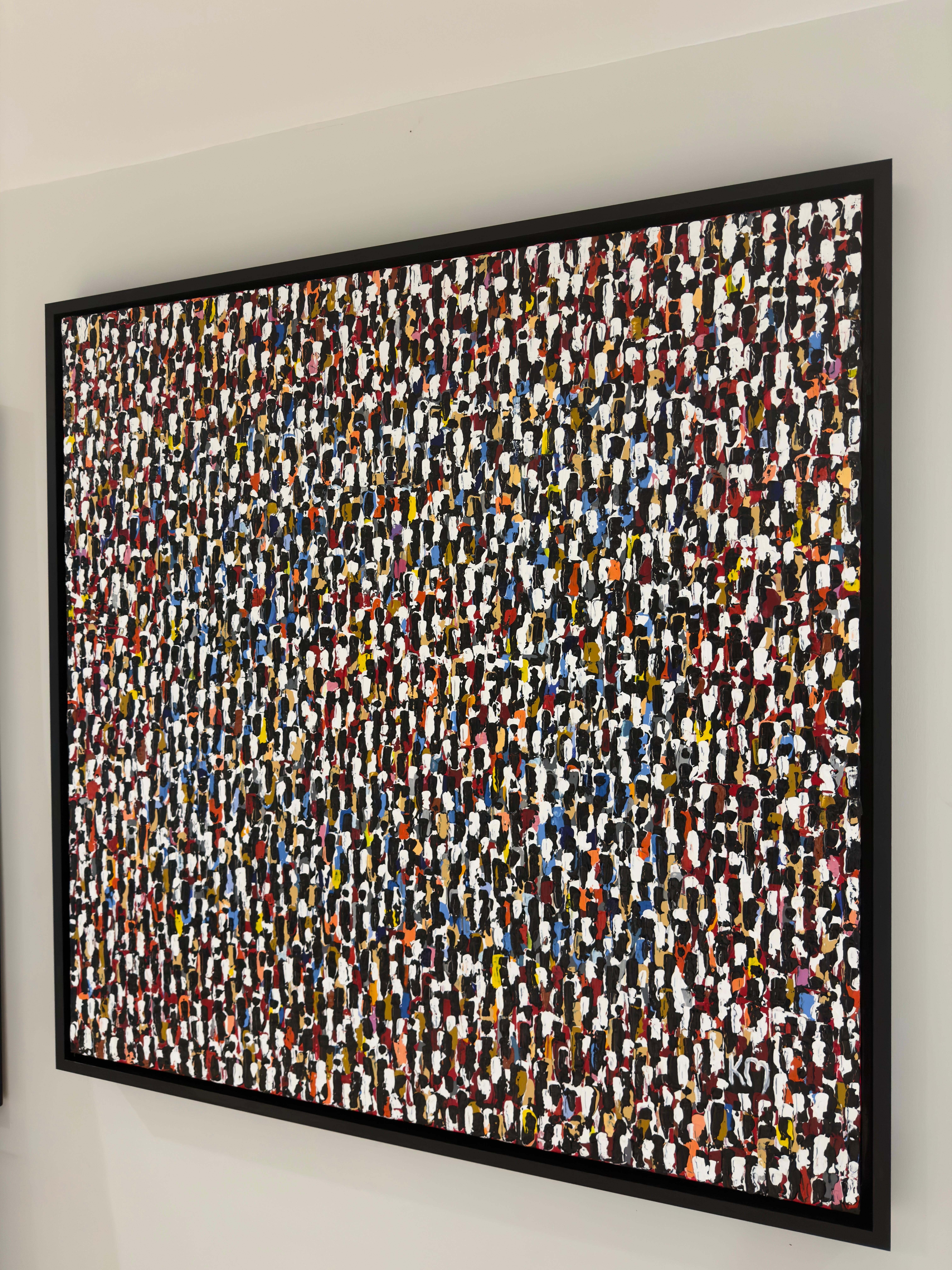 Revolte, Originalgemälde, zeitgenössisch, Landschaft im Angebot 1