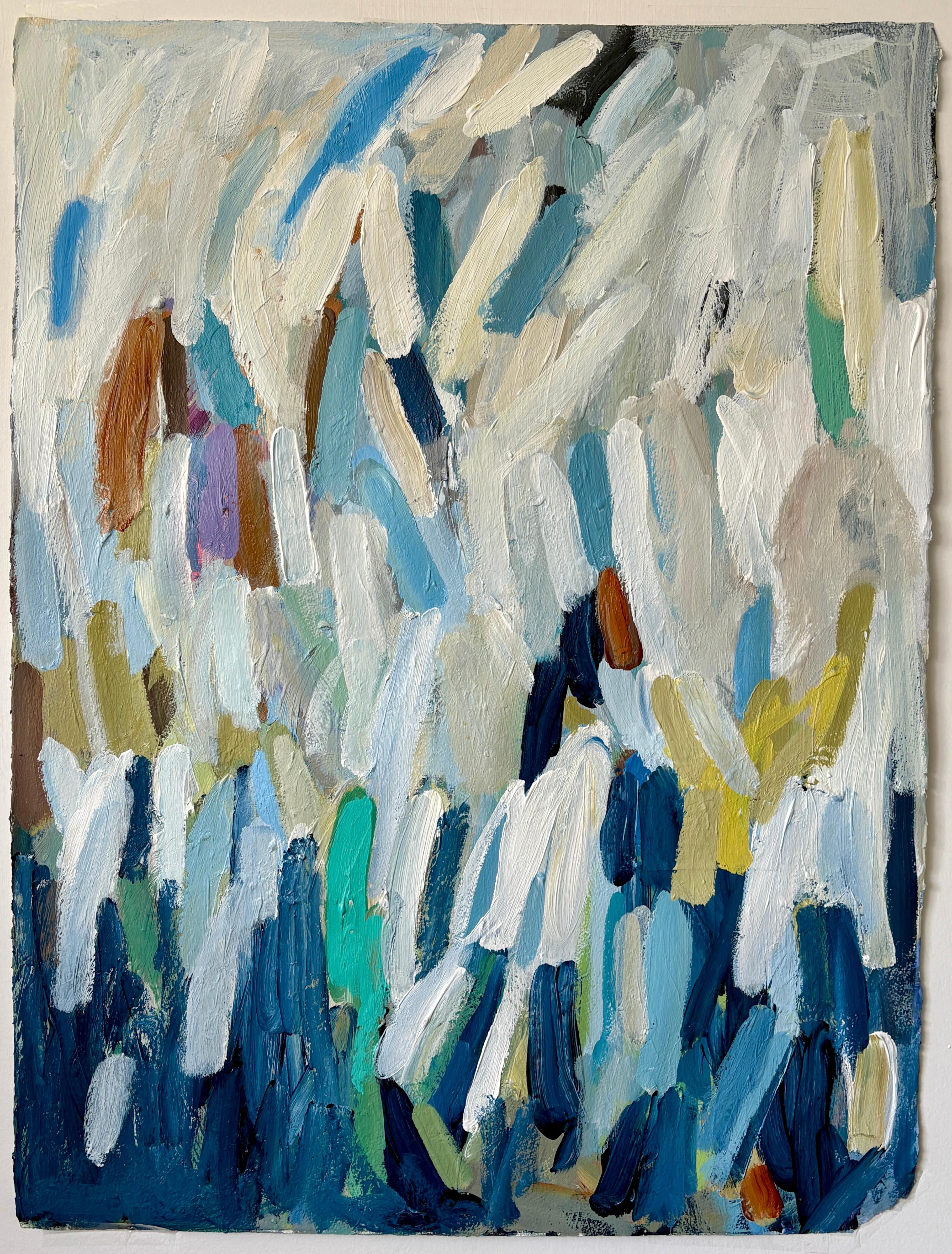 Katie Riesco Abstract Painting – Zusammenfassung 4