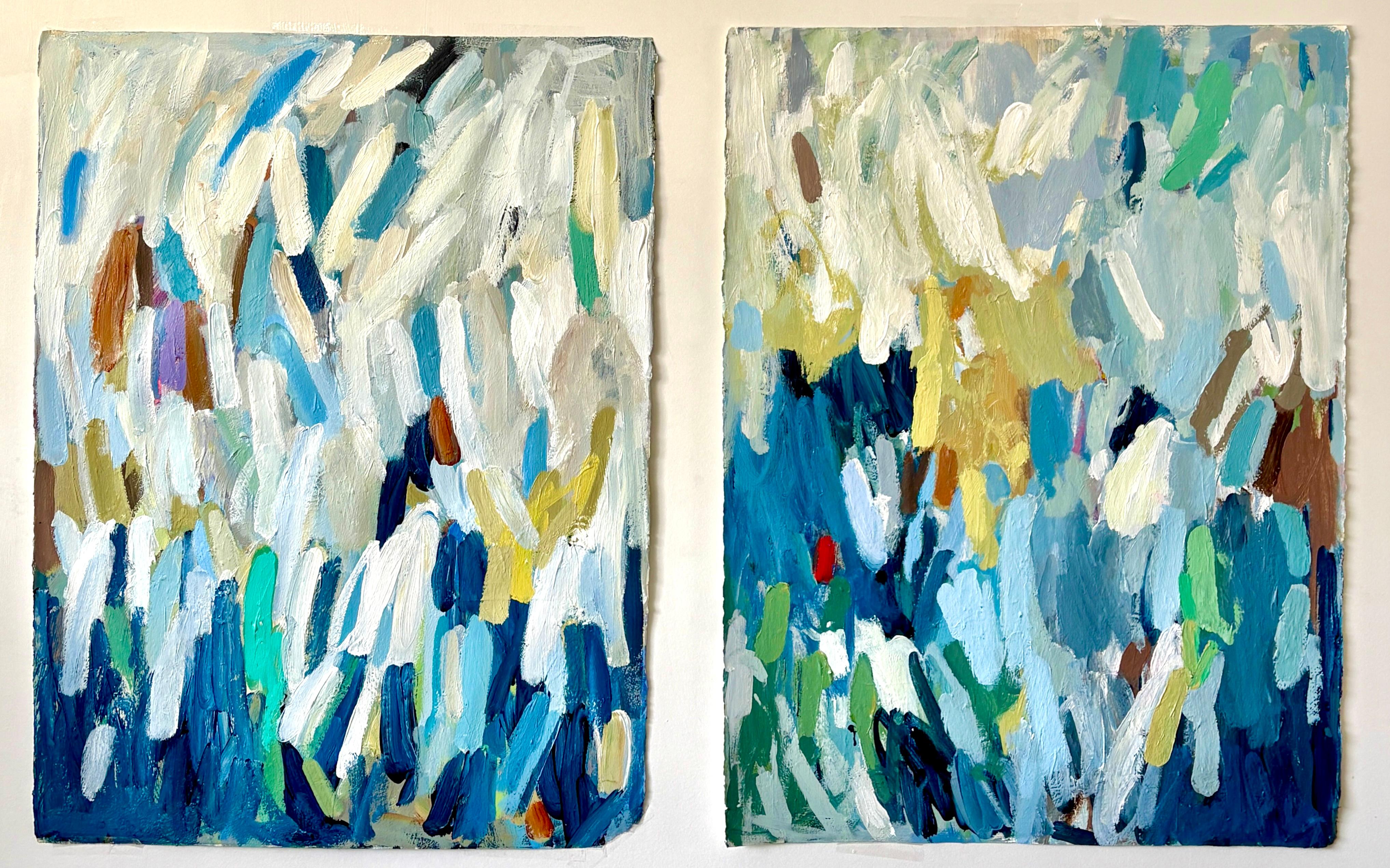 Zusammenfassung 5 – Painting von Katie Riesco