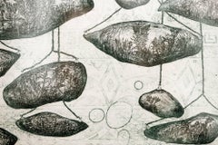 "Habitat Relocation Project" Etching on archival paper, botanical, floral