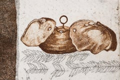 "La Mer VE 7/8" Intaglio, hand colored, seashell motif