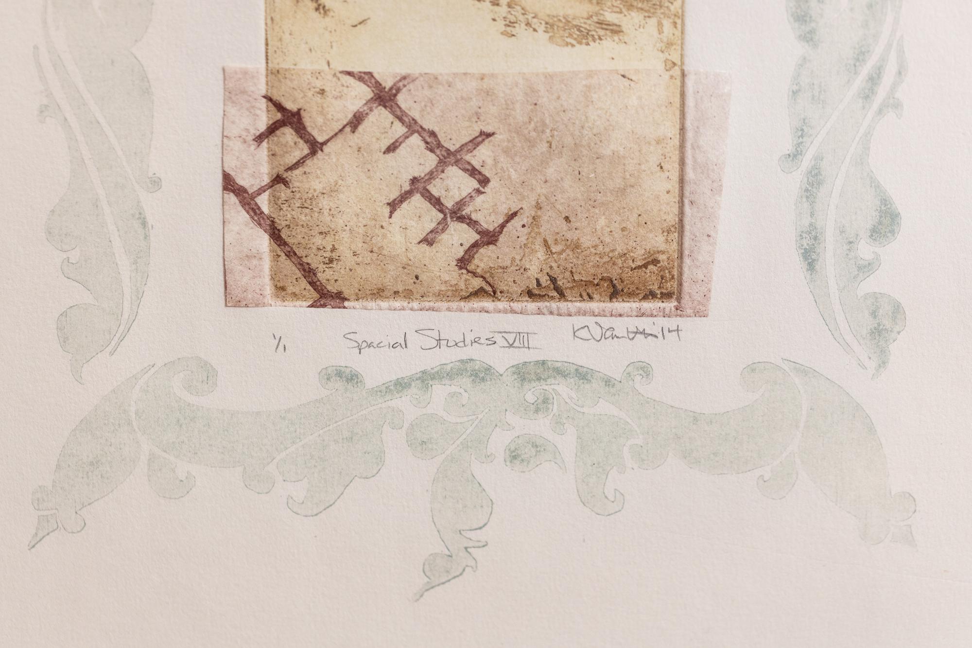Spacial Studies VIII - Contemporary Print by Katie VanVliet