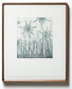 "The Hissing of Summer Lawns", Intaglio Print, Floral Motif