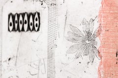 "This Must Be the Place VE 4/7" Intaglio, hand colored, texture