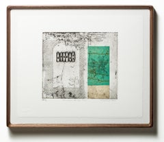 „This Must Be the Place VE 5/7“ Intaglio, handkolorierte Muster, Muster