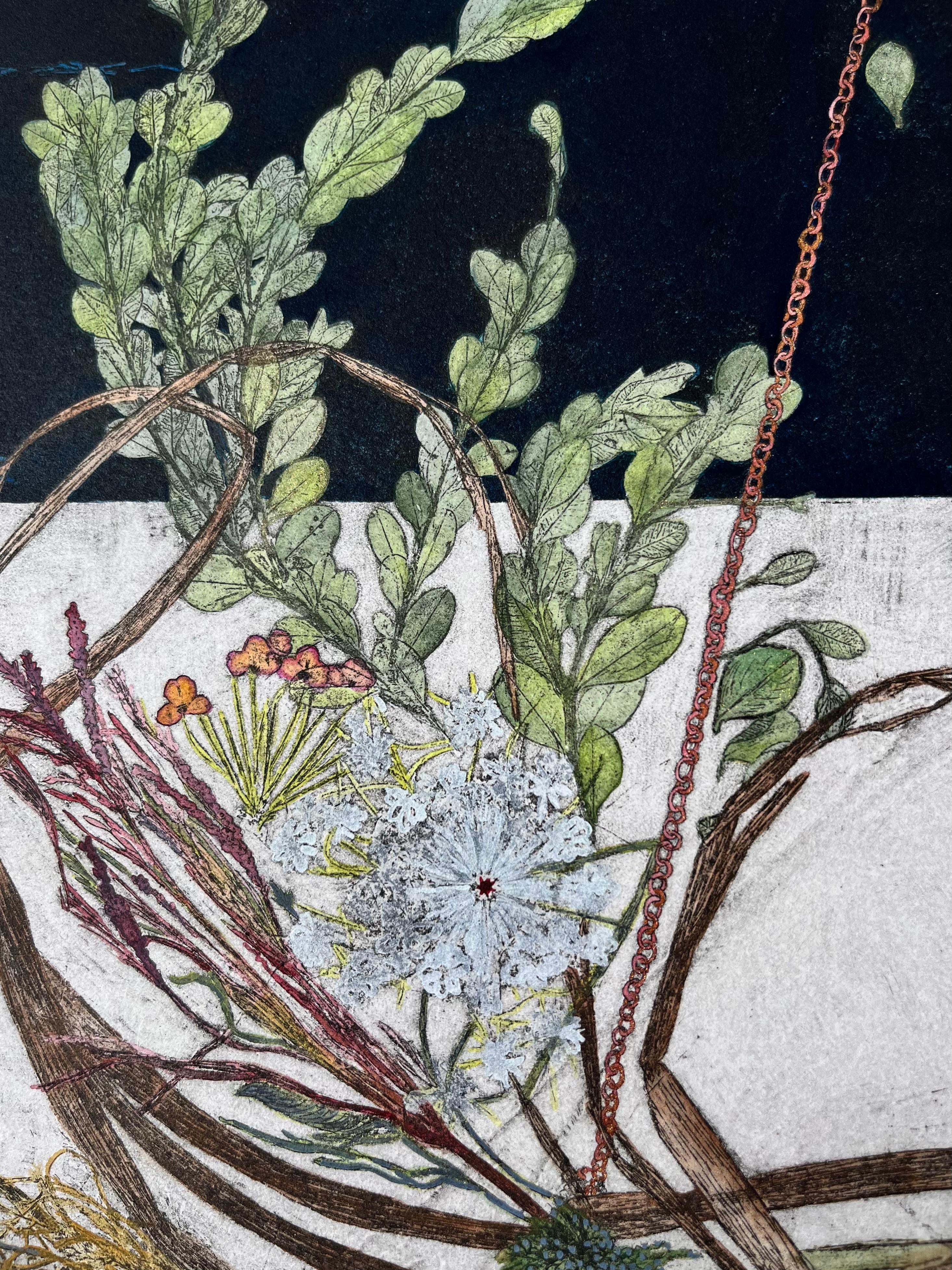 Weed Wreath (Edition 2/6) – Print von Katie VanVliet