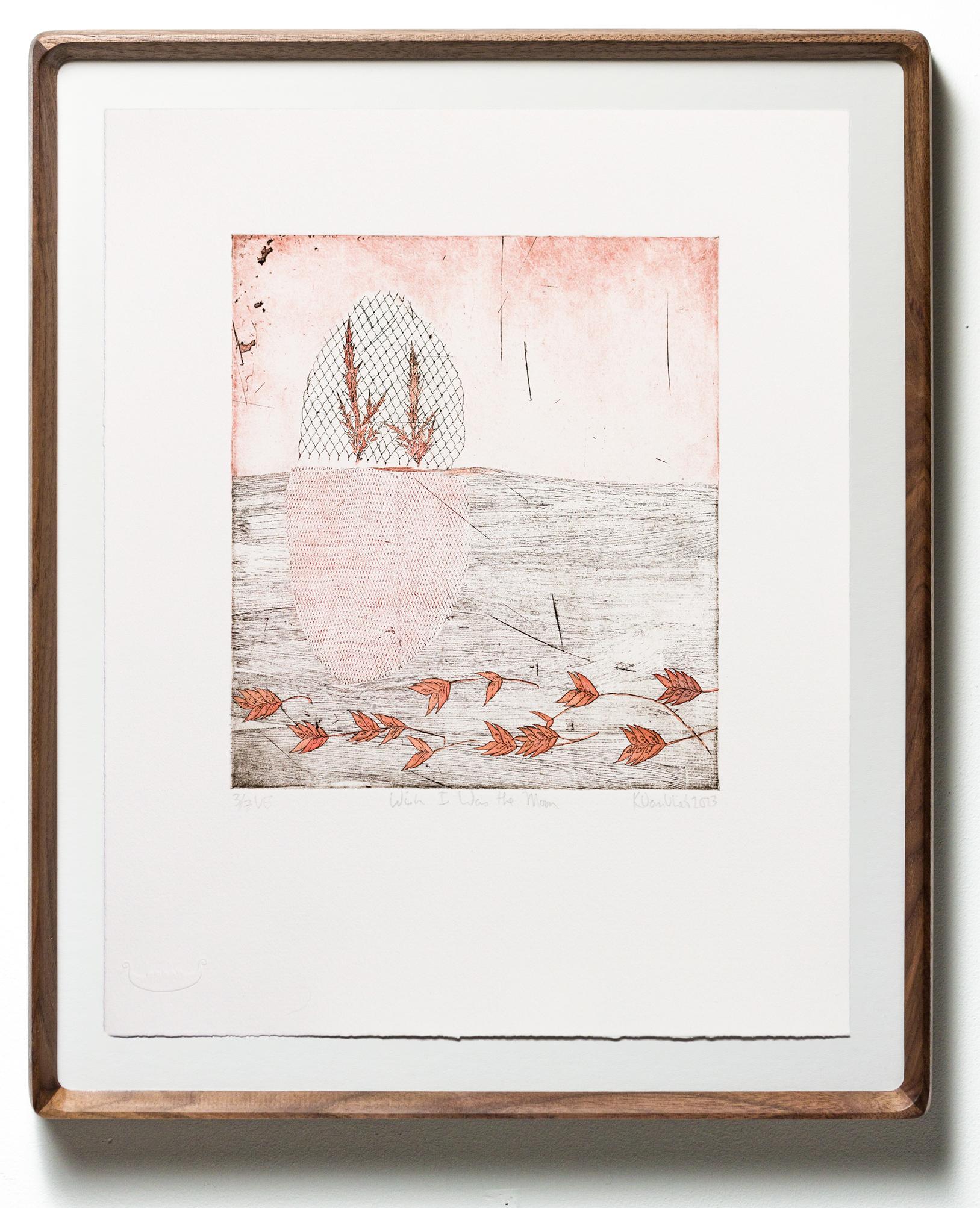 Katie VanVliet Landscape Print - Wish I Was the Moon VE 3/7