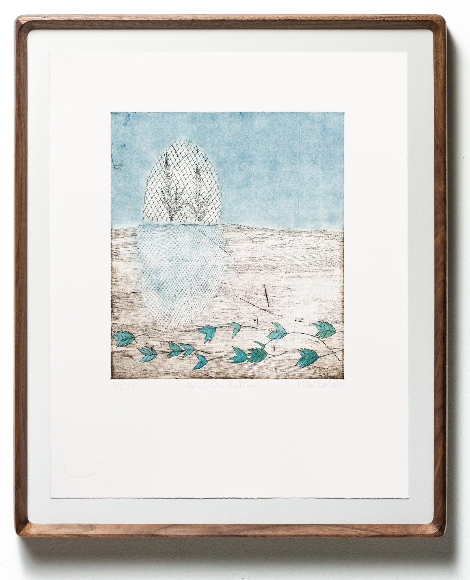 Katie VanVliet Landscape Print - Wish I Was the Moon VE 5/7