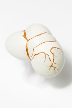 "Chimaera : Green #17, sculpture d'un œuf reconstruite