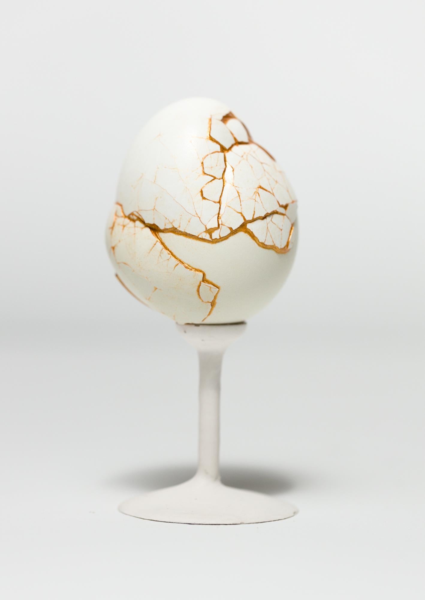 "Chimaera: Greene & Greene #14", scultura di uova ricostruite