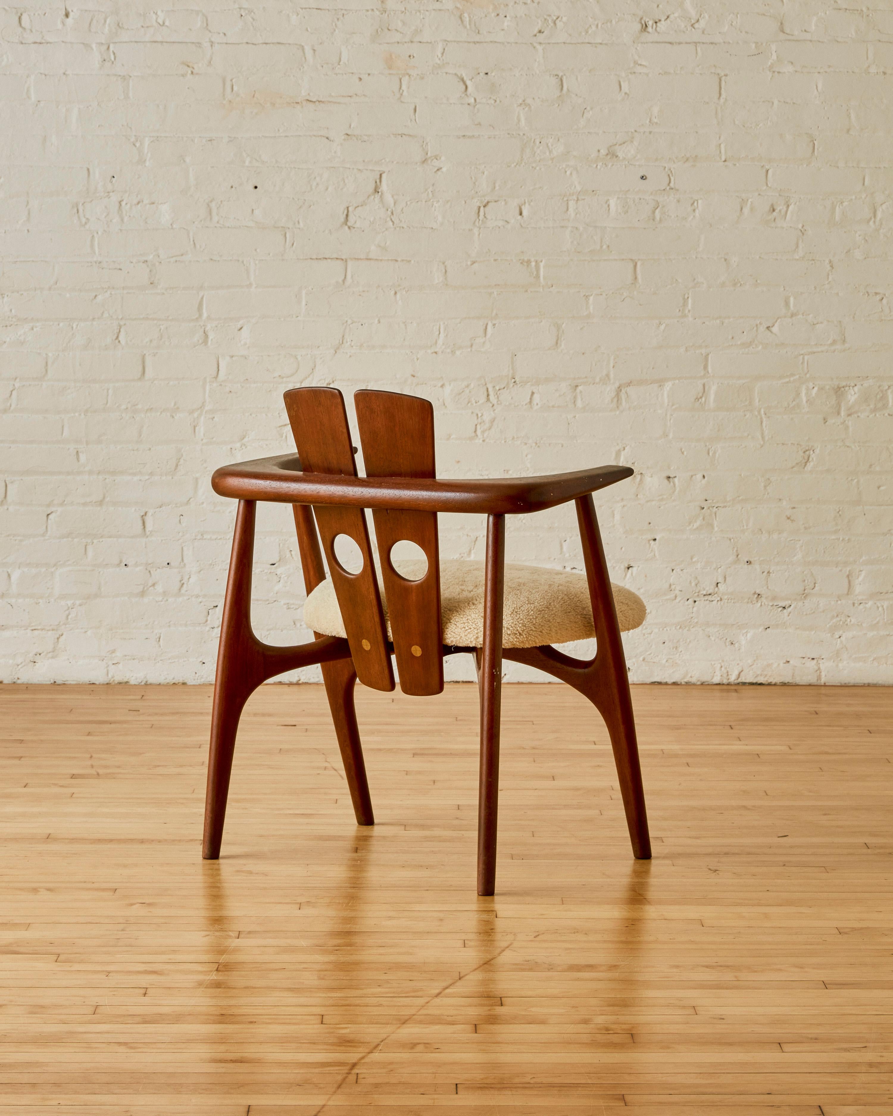 Katita Chair by Sergio Rodrigues In Good Condition In Long Island City, NY
