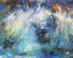 Abstract Expressionist Mixed Media