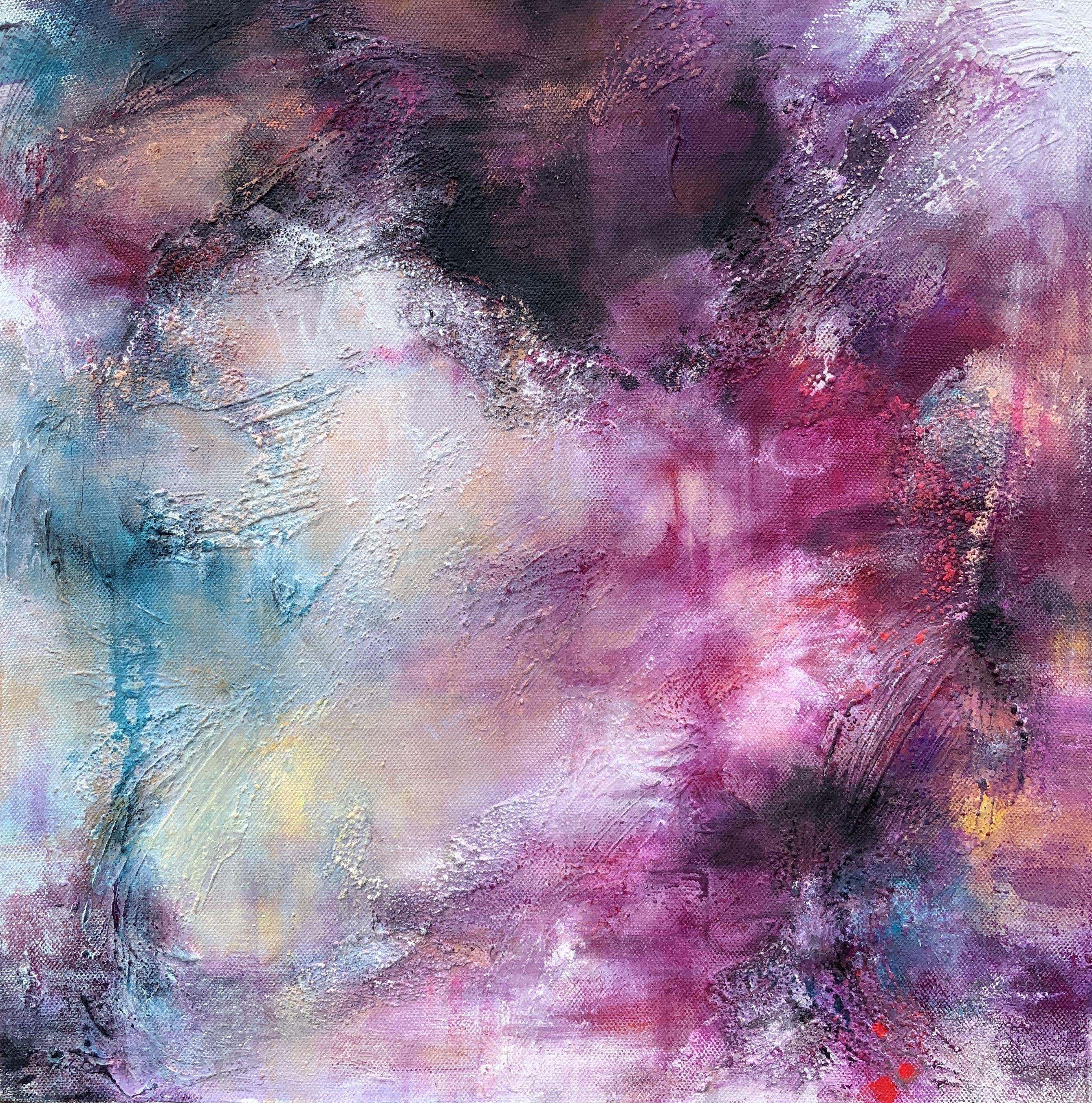 Camuflado, Técnica mixta sobre lienzo - Mixed Media Art de Katja Wittmer