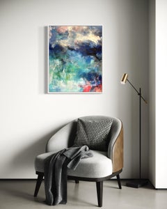 Hidden depths, Mixed Media on Canvas