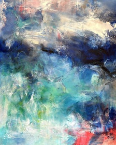 Hidden depths, Mixed Media on Canvas
