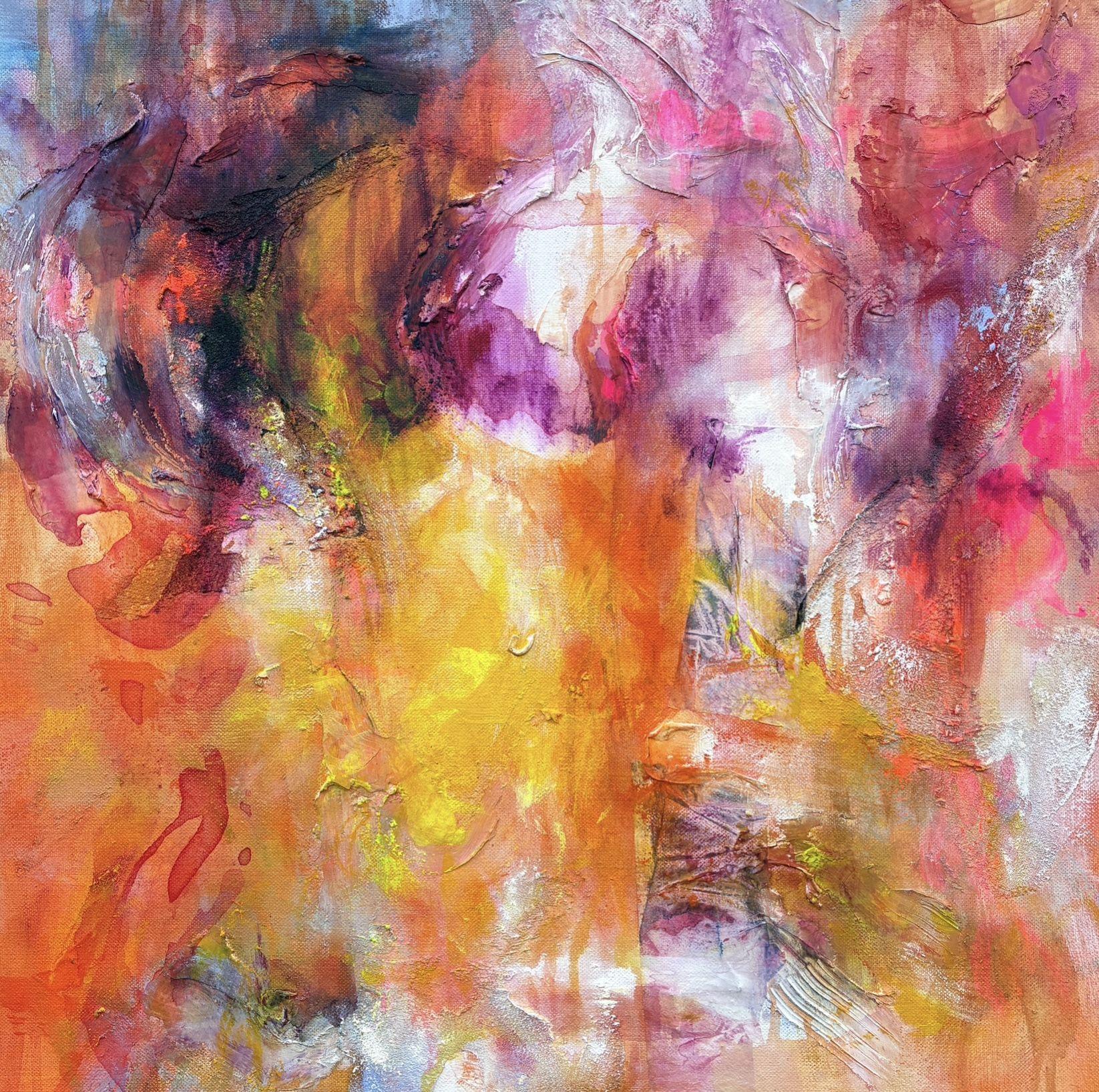 Starstruck, Mixed Media on Canvas