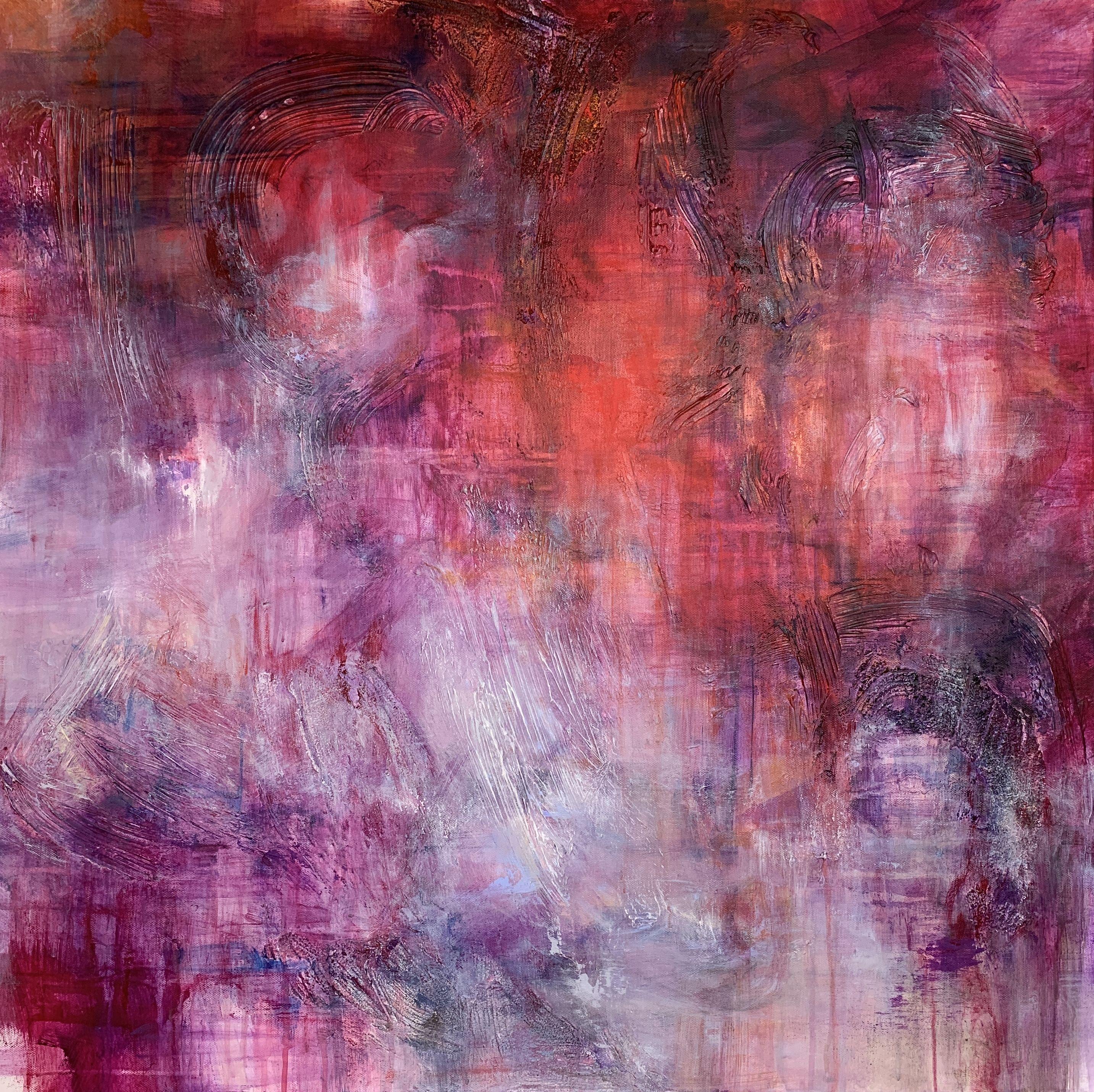 Katja Wittmer Abstract Painting – Elemental V, Gemälde, Acryl auf Leinwand