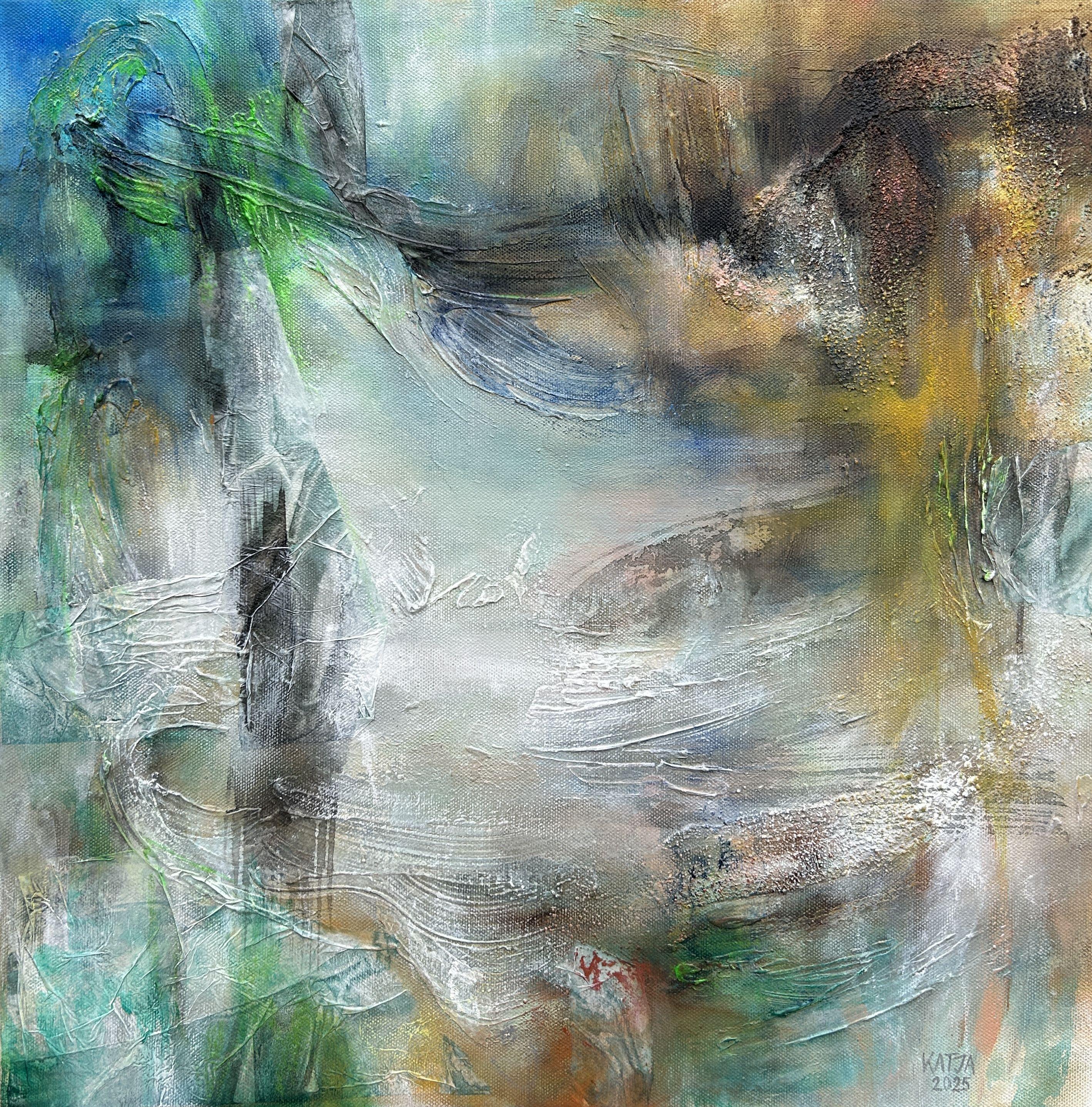 Katja Wittmer Abstract Painting - Elemental VII, Painting, Acrylic on Canvas
