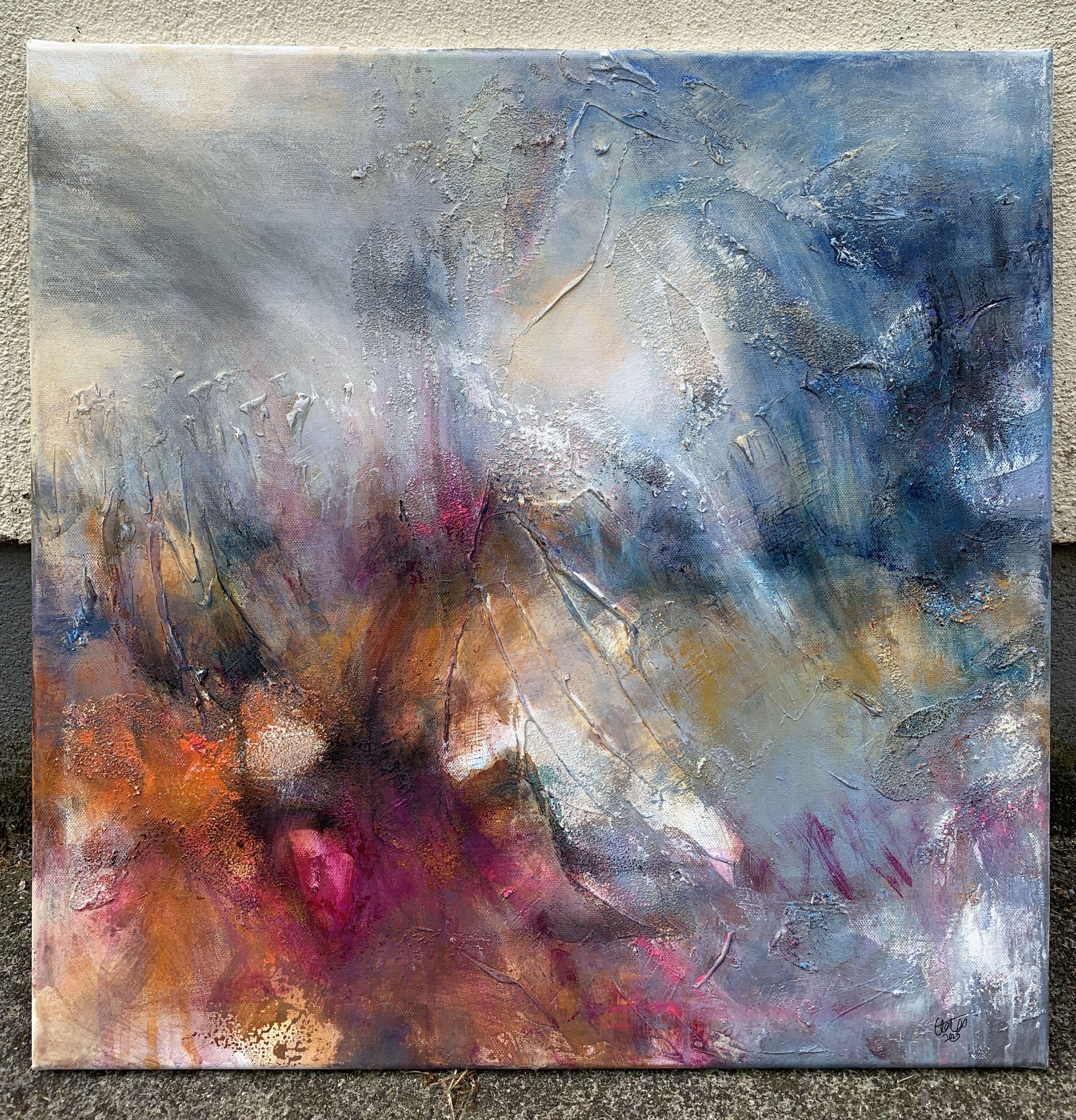 Erde II, Painting, Acrylic on Canvas For Sale 2
