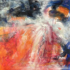 Eruzione, Pittura, Acrilico su tela