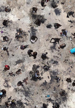 Limited Edition Archival Print by Katrin Korfmann, Cascamorras, Framed in White