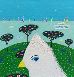 Adios Summer!, Pittura, Acrilico su tela