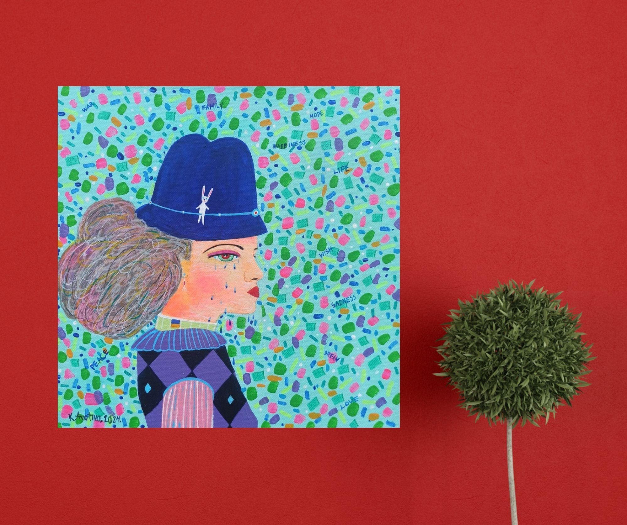 Anichka, Pittura, Acrilico su tela - Painting Altro stile artistico di Katrina Avotina