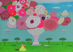 Dreamland, Pittura, Acrilico su tela
