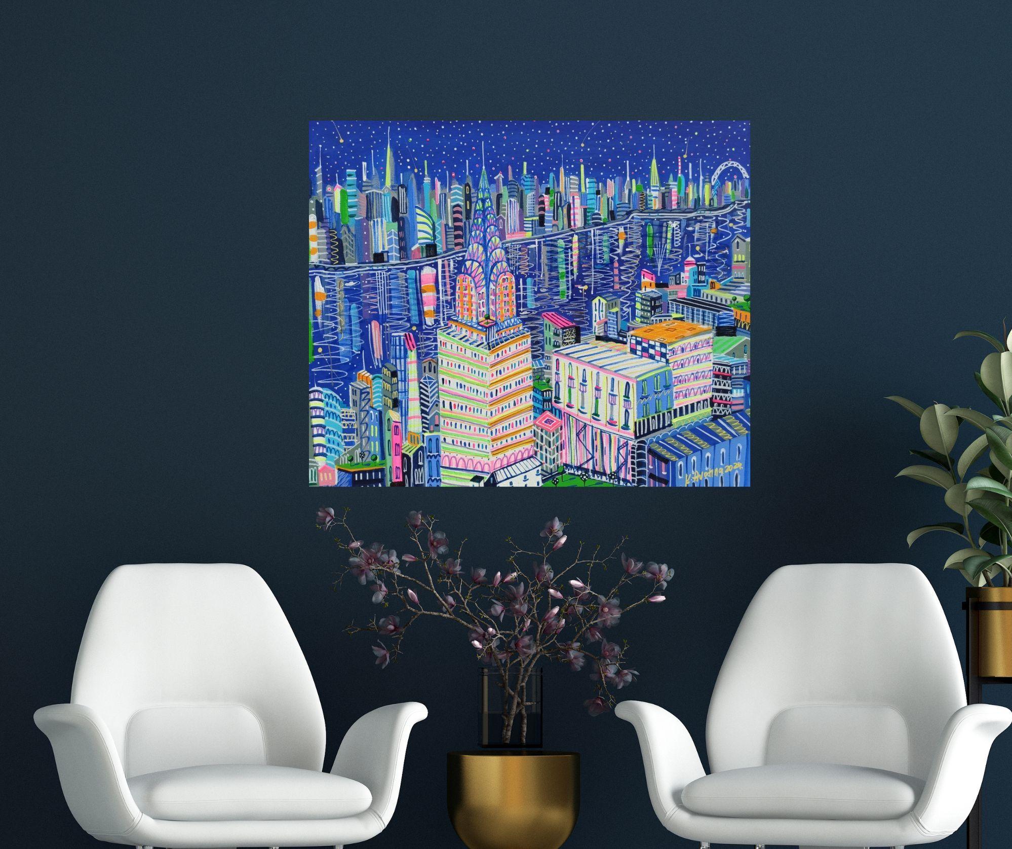 Impero, Pittura, Acrilico su tela - Painting Altro stile artistico di Katrina Avotina