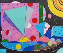 Iluminar mi propio misterio, Pintura, Acrílico sobre lienzo